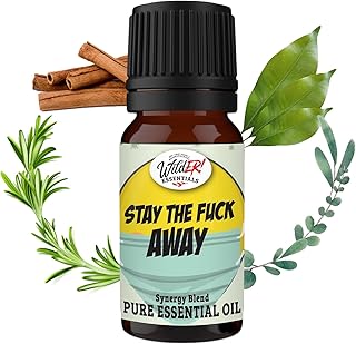 Wild Essentials Stay The F Away Essential Oil Blend, Purifying Wellness Aromatherapy Oil for Diffusers, 100% Pure, Crafted in USA