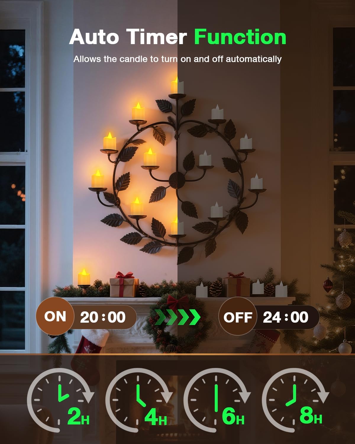 SoulBay Flameless Candles with Remote Timer & Charging Base, 12pcs USB Rechargeable Battery Flickering LED Small Votives Lights for Table Dinner Weddings Holidays General Decor, No Battery Required