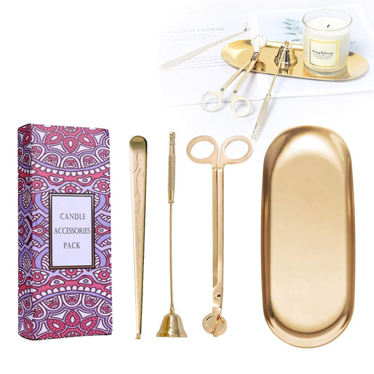 UCINNOVATE 4 in 1 Candle Accessory Set - Wick Trimmer