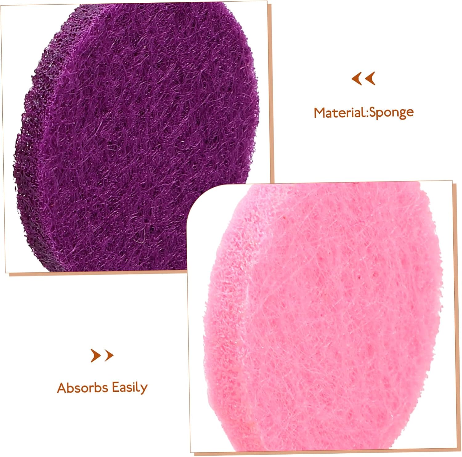 12Pcs Aroma Diffuser Pads Replacement Fragrance Liners for Essential Oil Diffusers Compatible with Car Home Use Aromatherapy Refills