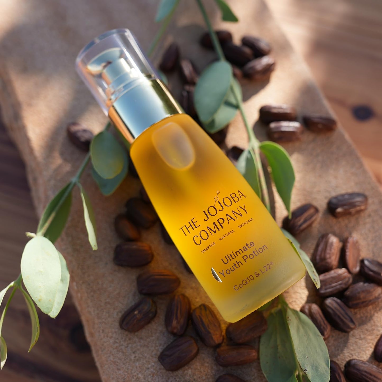 The Jojoba Company Ultimate Youth Potion 50ml – Anti-Aging Face Oil with Natural Jojoba, L22 Lipid Complex – Firms, Hydrates, Boosts Collagen & Elasticity – Glowing Skin Serum for Women & Men
