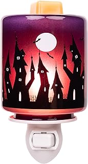 Scentsationals Halloween Collection - Scented Wax Accent Warmer - Spooky Season Wax Cube Melter & Burner - Electric Autumn Fragrance Home Air Freshener & Decoration Bat Haunt