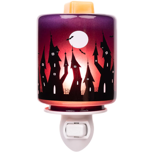 Scentsationals Halloween Collection - Scented Wax Accent Warmer - Spooky Season Wax Cube Melter & Burner - Electric Autumn
