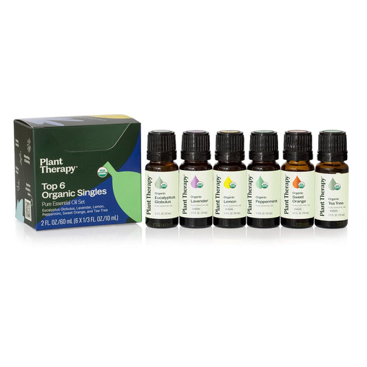 Top 6 Organic Oil Set