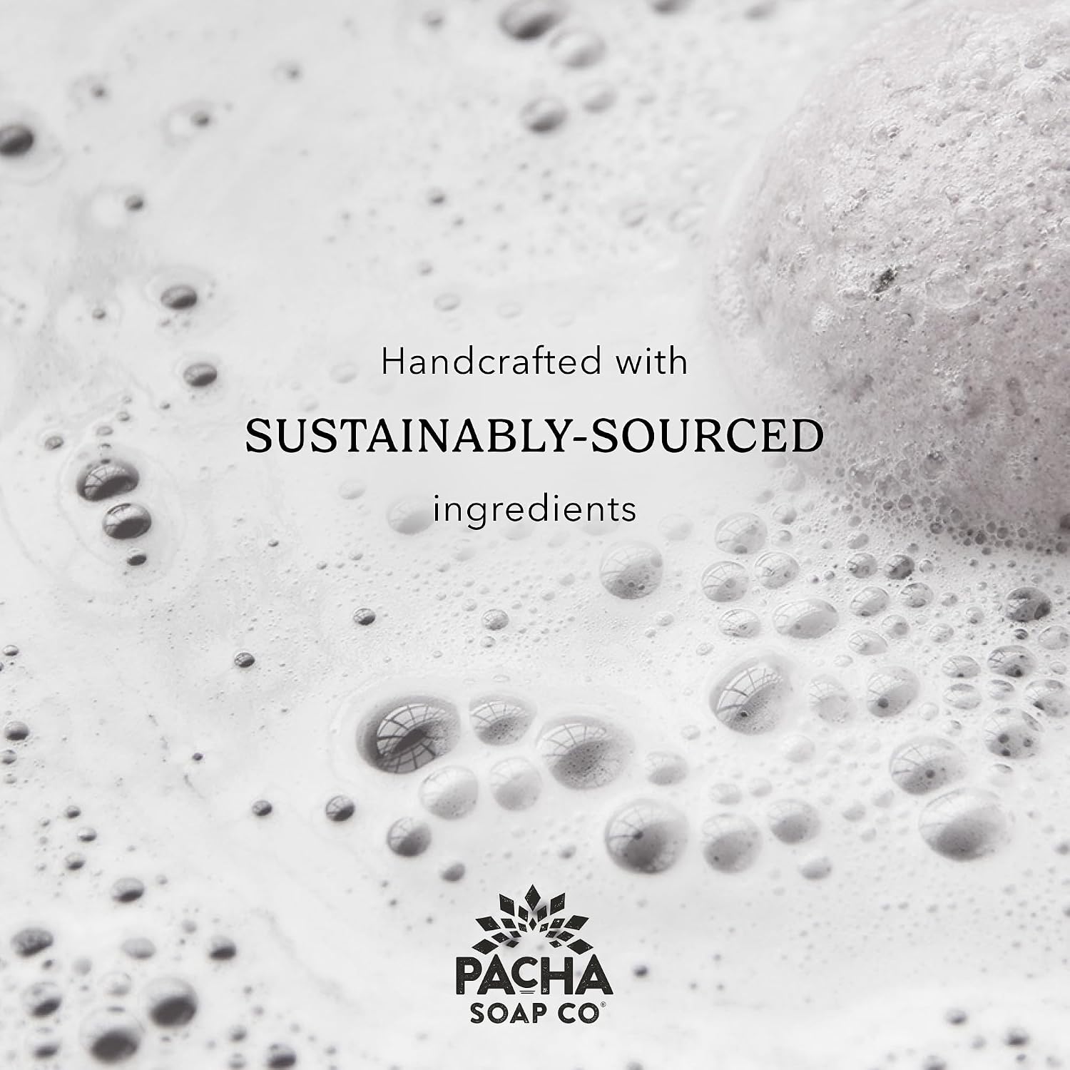 Pacha Soap Co. Bath Bombs - Moisturizing and Relaxing Aromatherapy Bath Bomb Set with Jasmine, Lavender, Sage, Peppermint, Dye Free Fizzy Bath Bombs for Adults, Made in The USA, 2-Pack (8 Pcs)