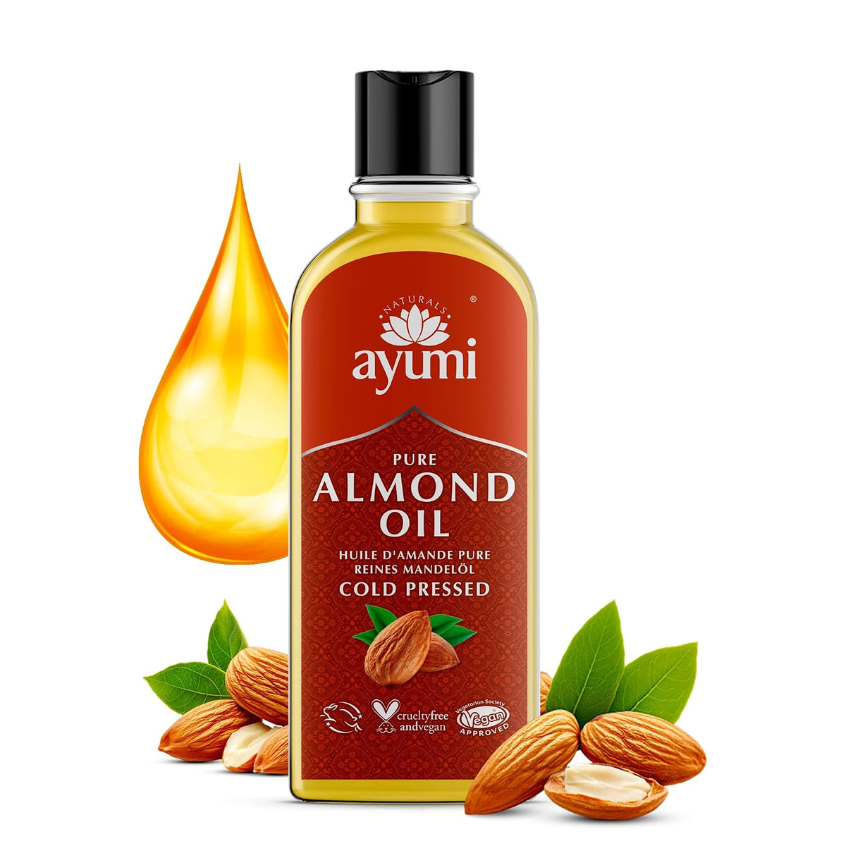 Ayumi Sweet Almond Oil with Vitamin E