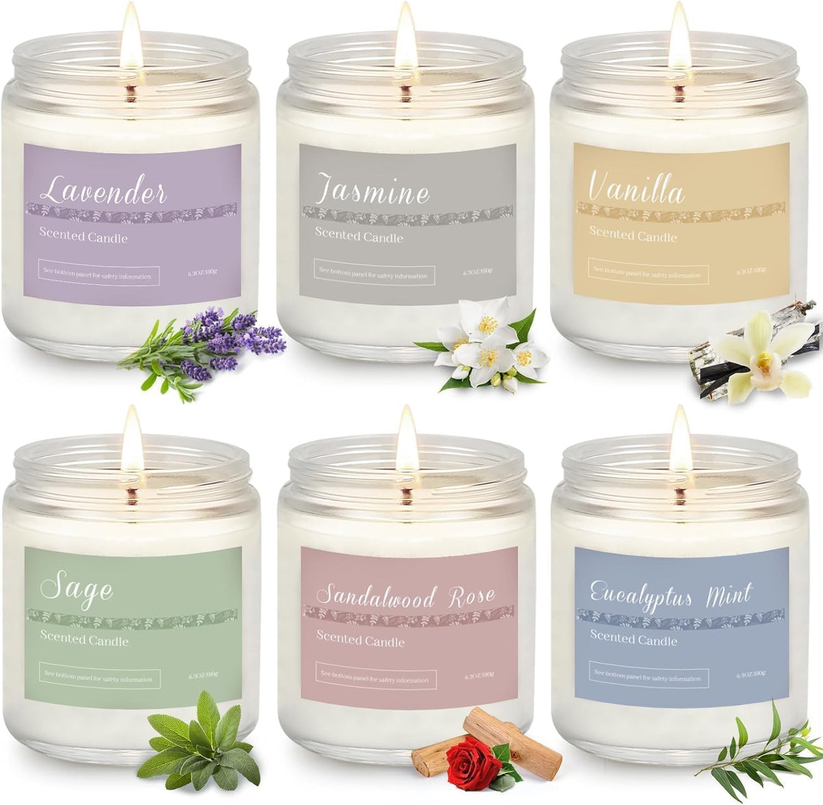 Scented Candles Gift Set