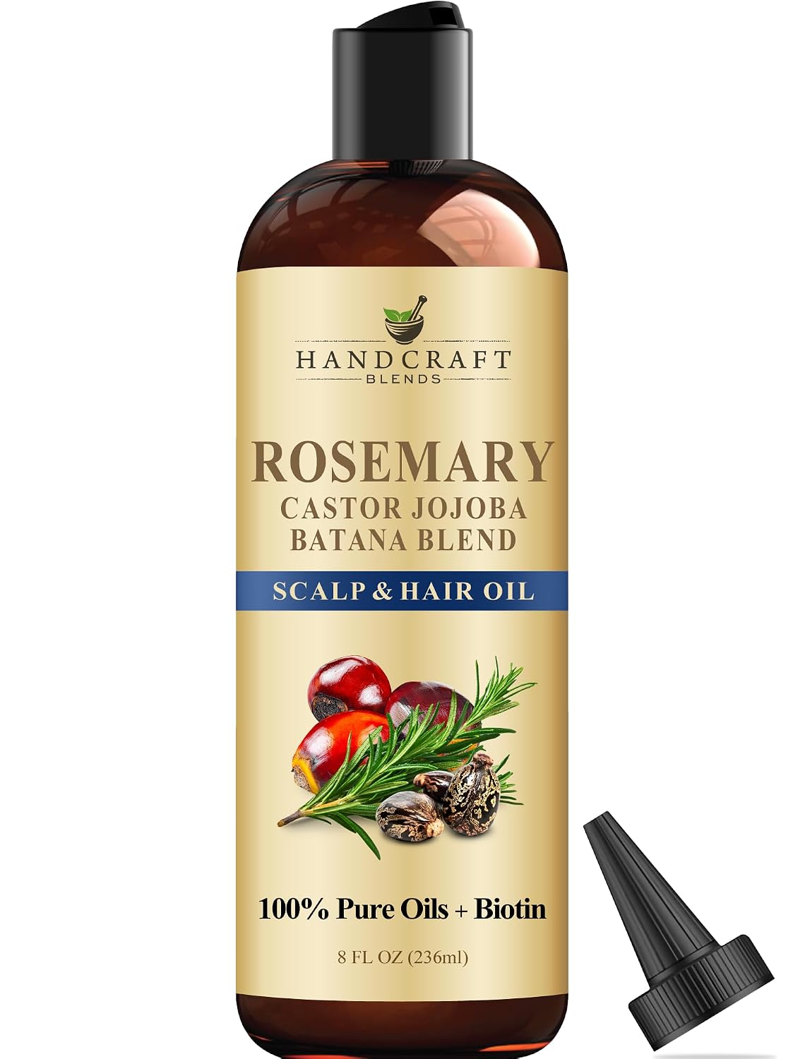 Handcraft Blends Rosemary Oil for Hair 8 Fl Oz