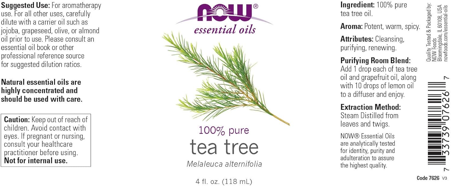 Now Foods: Tea Tree Oil, 4 oz