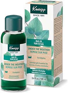 Kneipp Under The Weather Eucalyptus Bath Oil - Good for Respiratory Wellness - Vegan - 3.38 fl oz - Up to 10 Baths