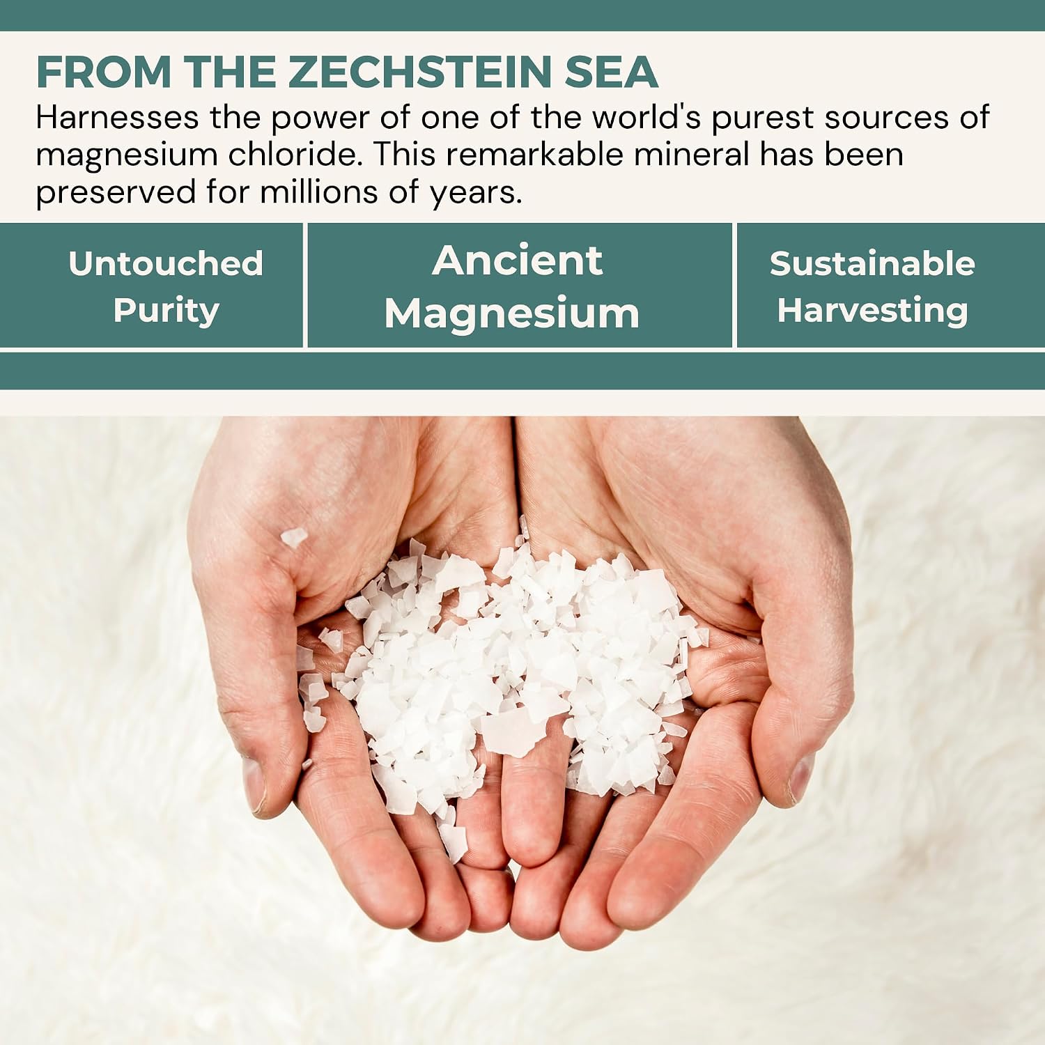 H.E.A.L. Magnesium Bath Flakes with Orange Essential Oil- 7oz for Joints, Muscles and Radiant Skin