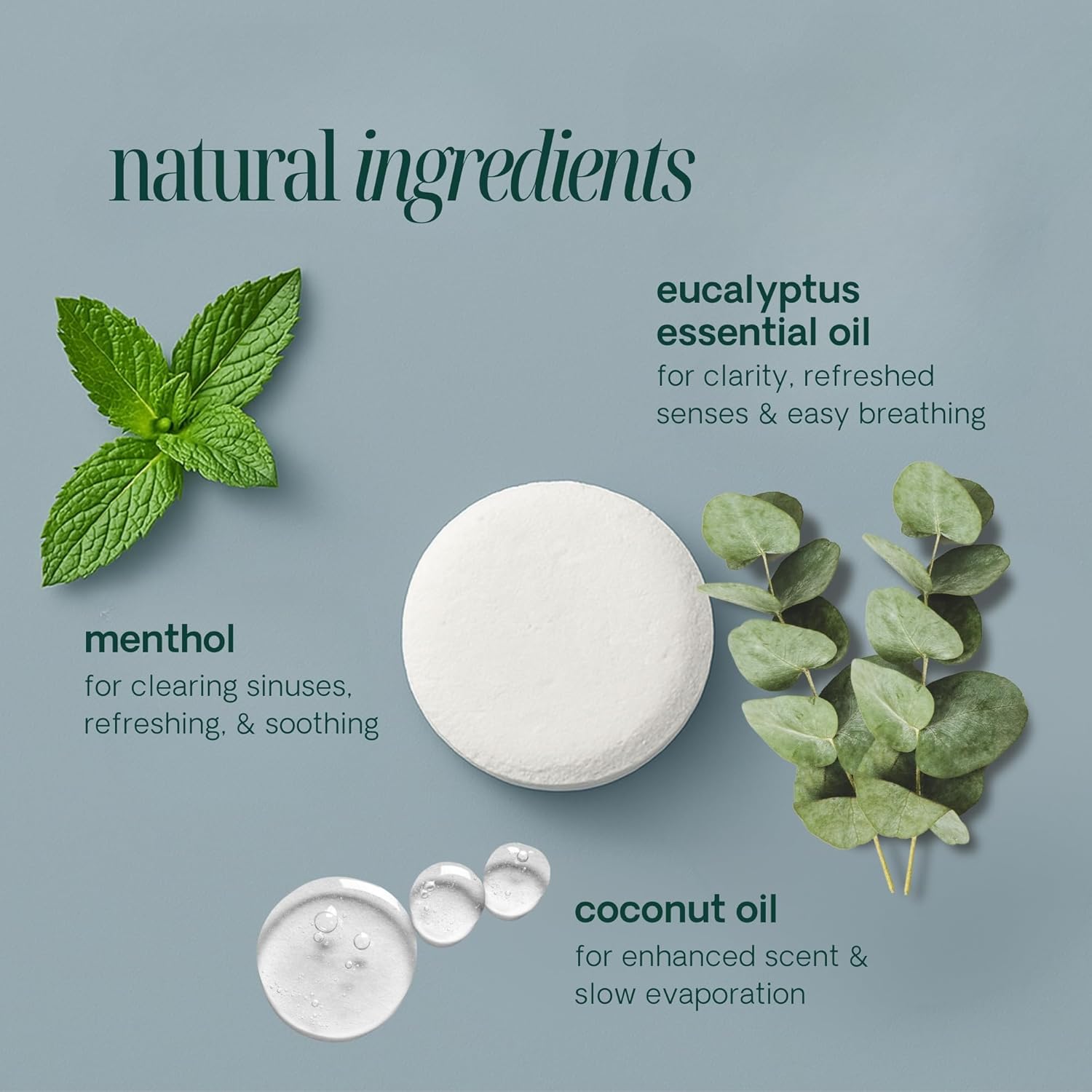 Eucalyptus Shower Steamers Aromatherapy 10 Pack – Made in USA with Natural Essential Oils & Menthol – Shower Tablets for Fathers Day, Relaxation & Post Workout Recovery