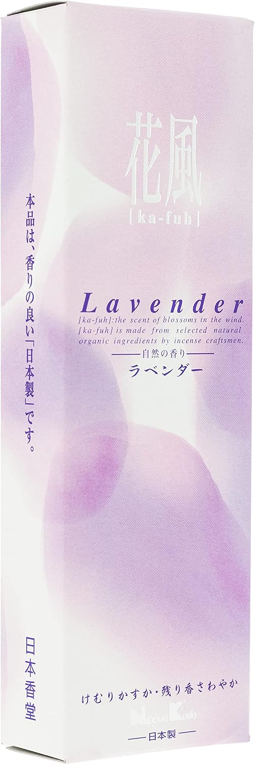 [KA-FUH] - Lavender 120 Sticks by Nippon KODO, Japanese Quality Incense