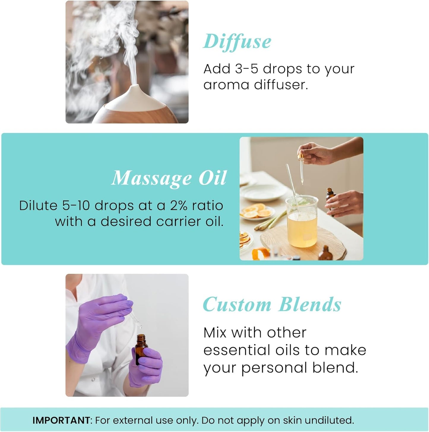 Handcraft Blends Organic Spearmint Essential Oil – 1 Fl Oz – 100% Pure and Natural – Premium Grade Essential Oil for Diffuser and Aromatherapy