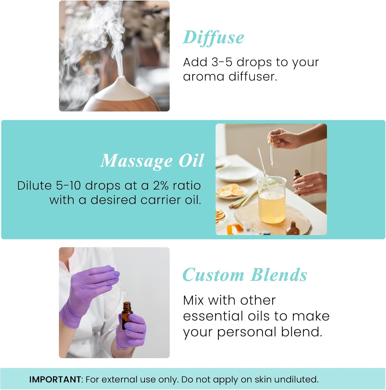 Handcraft Blends Organic Spearmint Essential Oil – 1 Fl Oz – 100% Pure and Natural – Premium Grade Essential Oil for Diffuser and Aromatherapy