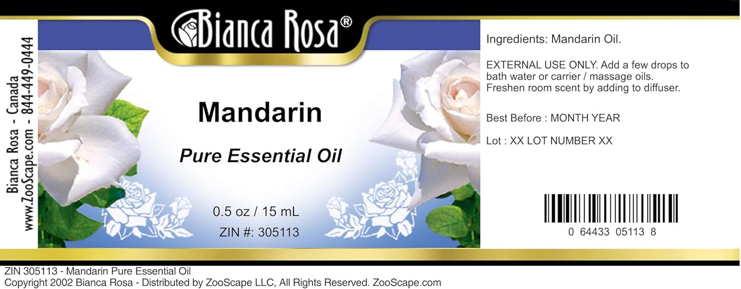 Mandarin Pure Essential Oil (0.50 oz, ZIN: 305113)