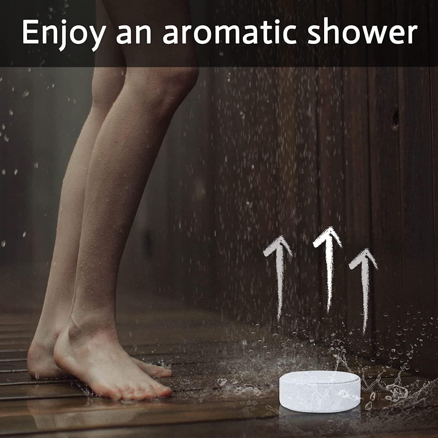 MR MIRYE Shower Steamers Aromatherapy, Valentine's Day Gifts for Women and Men, 20-Pack Organic Shower Bombs with Essential Oil, Tea Tree, Orange & Vanilla, Sea Salt, Lavender, Peony & Pear