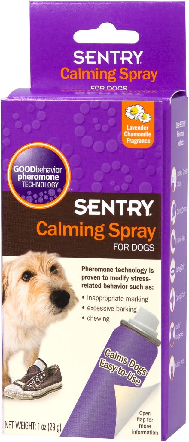 Sentry Calming Spray for Dogs, 1-Ounce