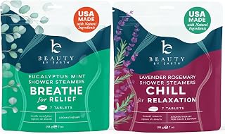 Shower Steamers Aromatherapy - USA Made with Natural Ingredients, Shower Bombs with Essential Oil, Self Care Gifts for Women & Men
