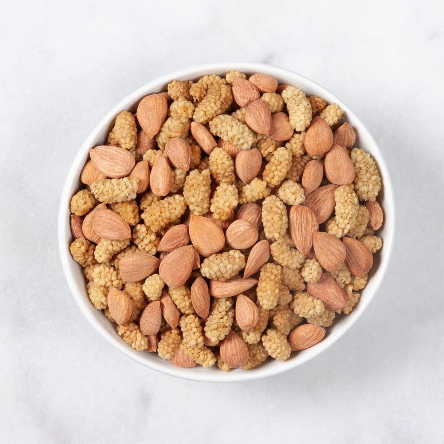 Ziba Foods Trail Pairing - Sweet Apricot Kernels & Dried Mulberries Mix - Non-GMO, Vegan, Whole 30 Friendly & Paleo - High in Fiber, Iron & Immune Boosting Antioxidants - Sweet & Savory, Pack of 6