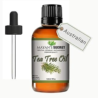 Tea Tree Essential Oil - 100% Pure and Natural Therapeutic Grade Australian Melaleuca Huge 4 oz Glass Bottle