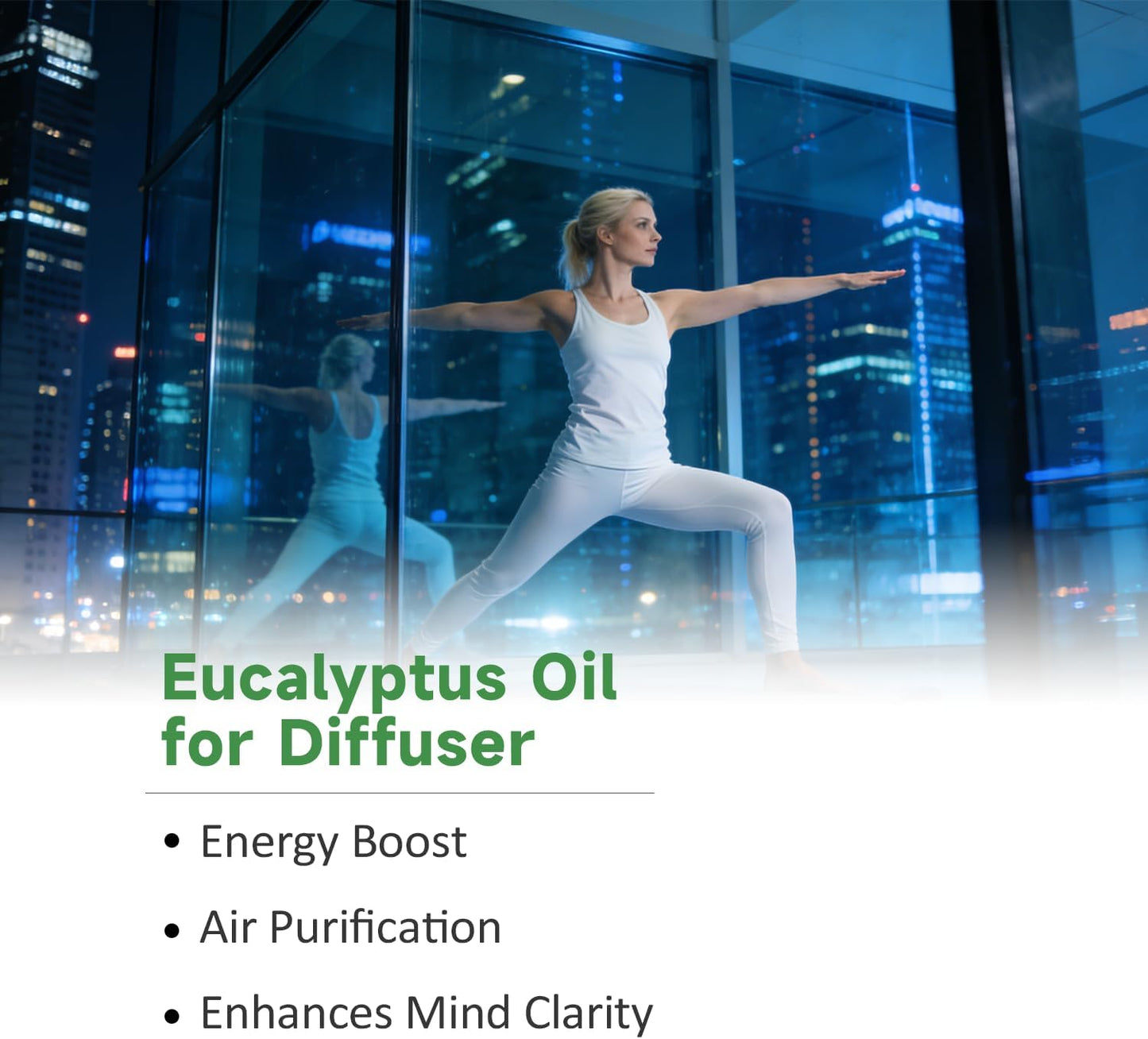 Eucalyptus Essential Oil, Pure Mumianhua Natural Oil for Outdoor Protective Barrier & Patio Freshness, Aromatherapy for Diffuser, DIY Spray, Skin, Hair Care – 3.38 Fl Oz