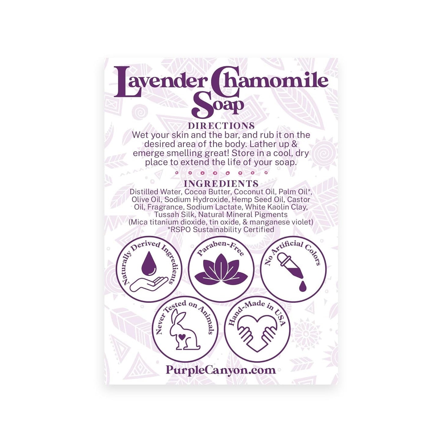 Purple Canyon 6 Piece Lavender Bath-to-Bed Gift Box | Bath Bombs, Soap, and Body Butter Infused with Magnesium and Deep Sea Minerals | Self-Care Products for Rest and Relaxation