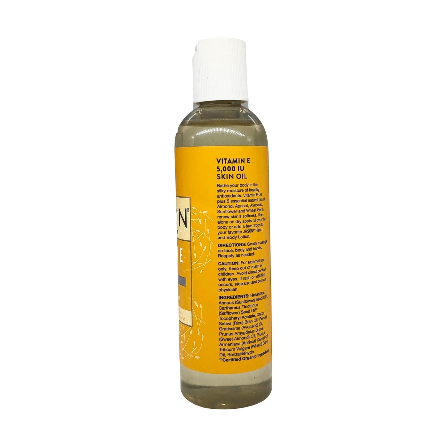 Vitamin E 5,000 IU Oil - All Over Body Nourishment Jason Natural Cosmetics 4 oz Liquid