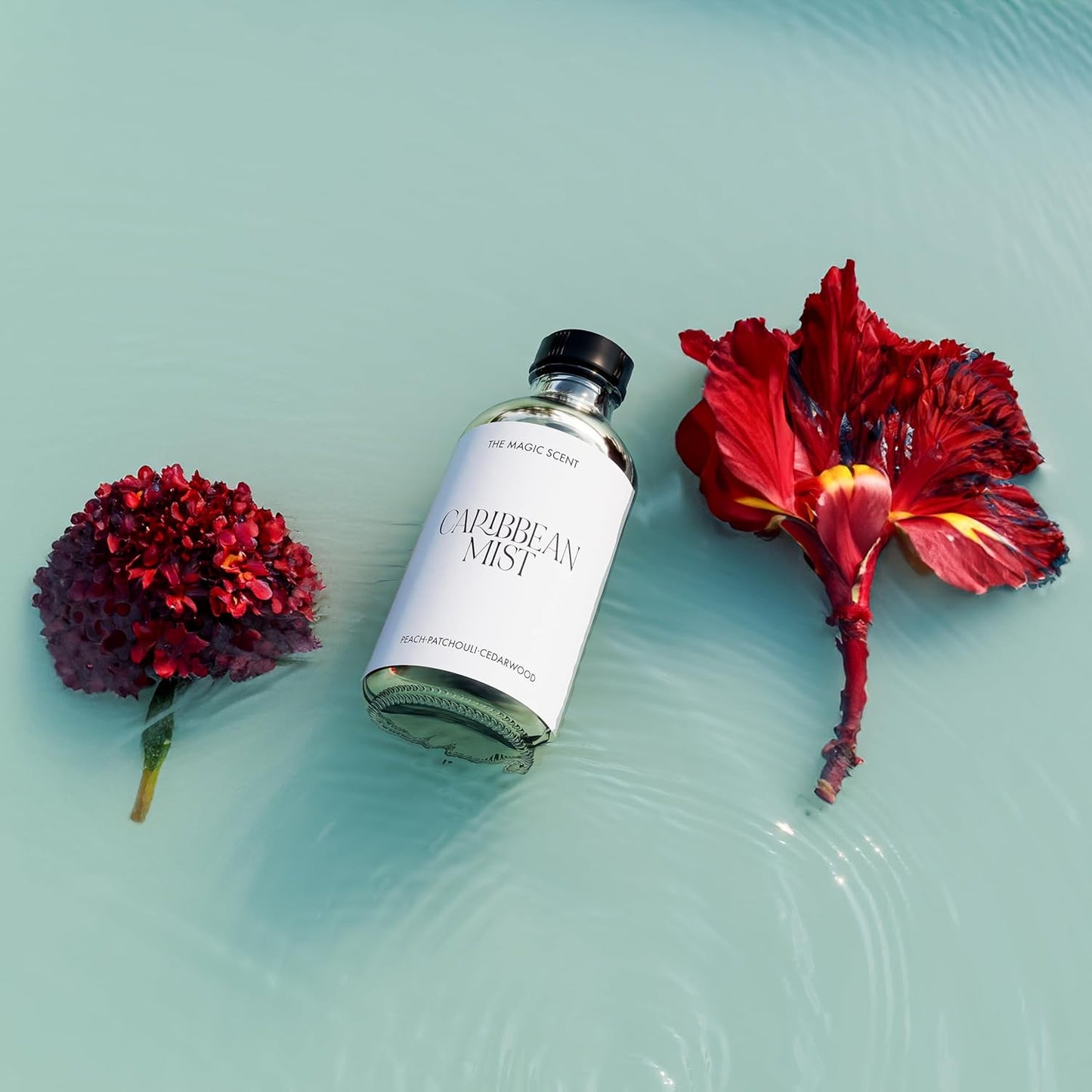 The Magic Scent Carribean Mist Diffuser Oil - Hotel & Home Luxury Scents - Diffuser Oil Scents for Home Designed for Use in All Diffusers - 4 fl oz, 120 mL