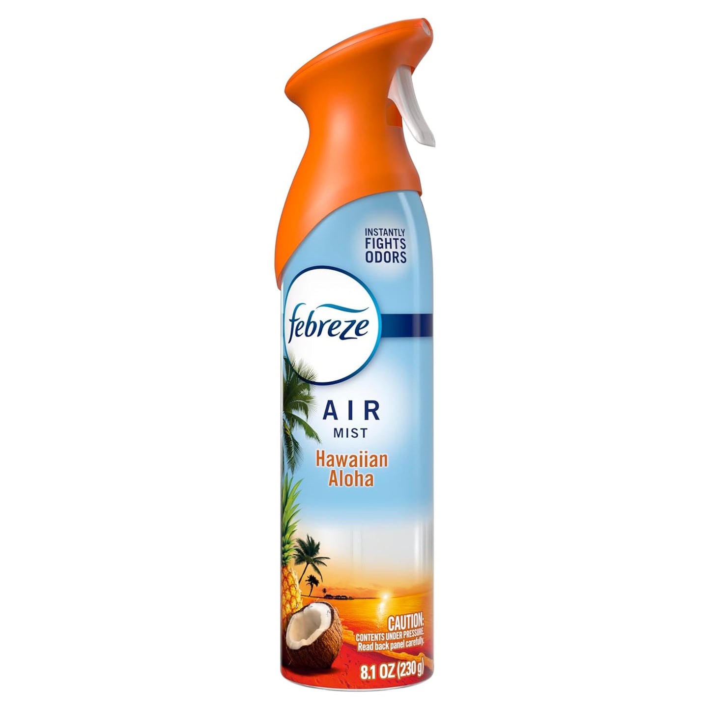 New & Improved Air Mist Hawaiian Aloha, Air Freshener, Home and Kitchen Essentials, Odor Fighting Room Spray, 8.1 oz bottle