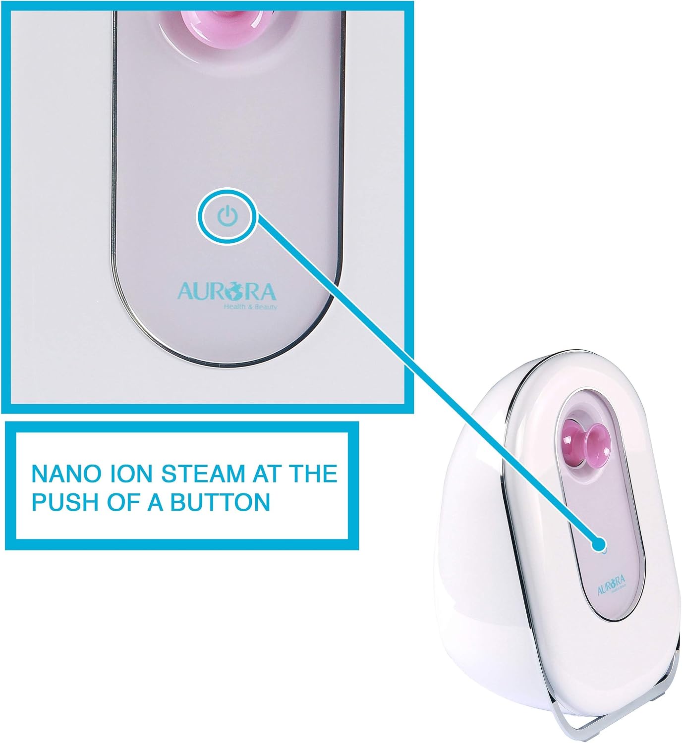 Ionic Facial Steamer – Deep Pore Cleaning & Hydration, Portable Travel Size with Adjustable Nozzle, Spa Quality Skincare Tool for Acne Care, Blackheads & Collagen Boost