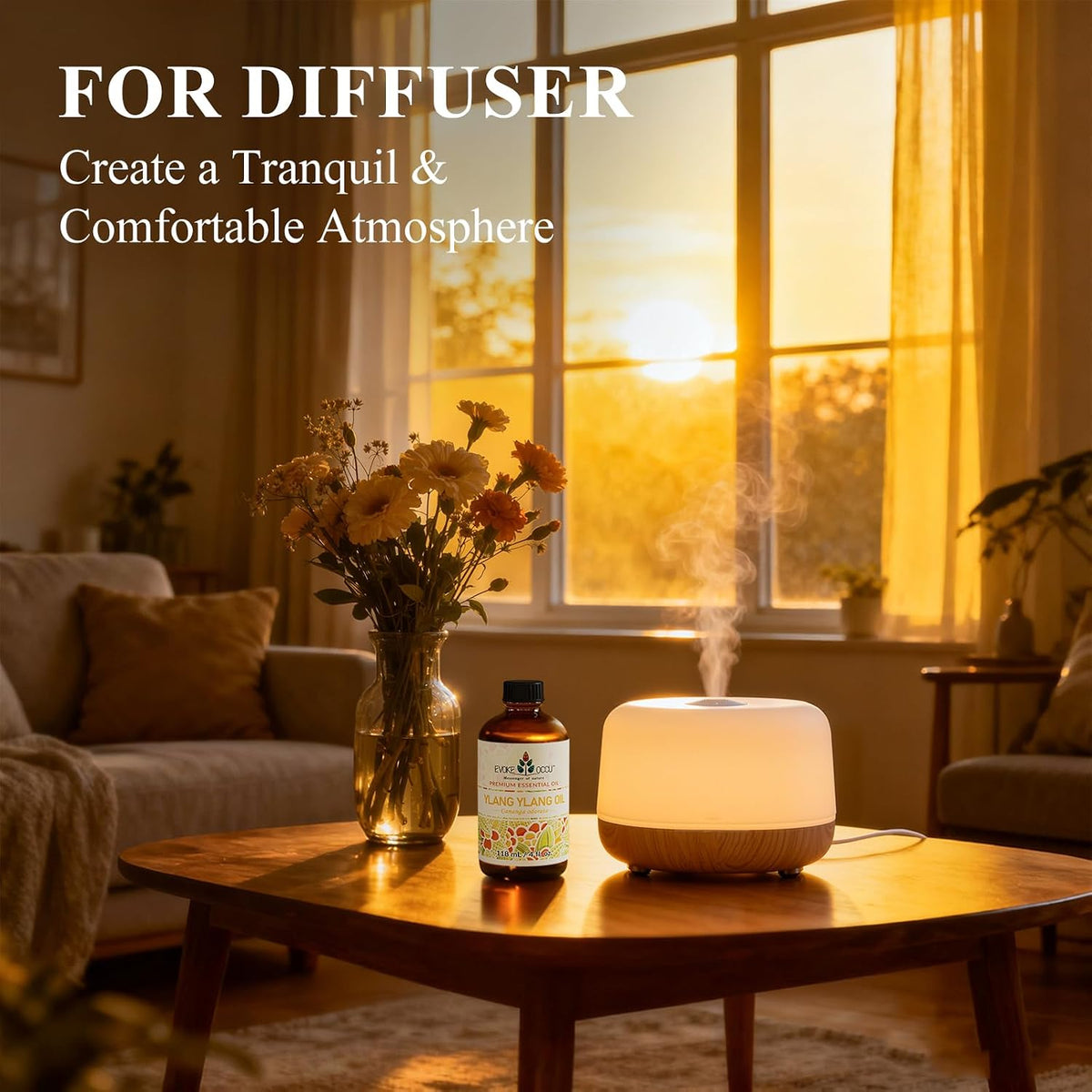 EVOKE OCCU Ylang Ylang Essential Oil 4 Oz