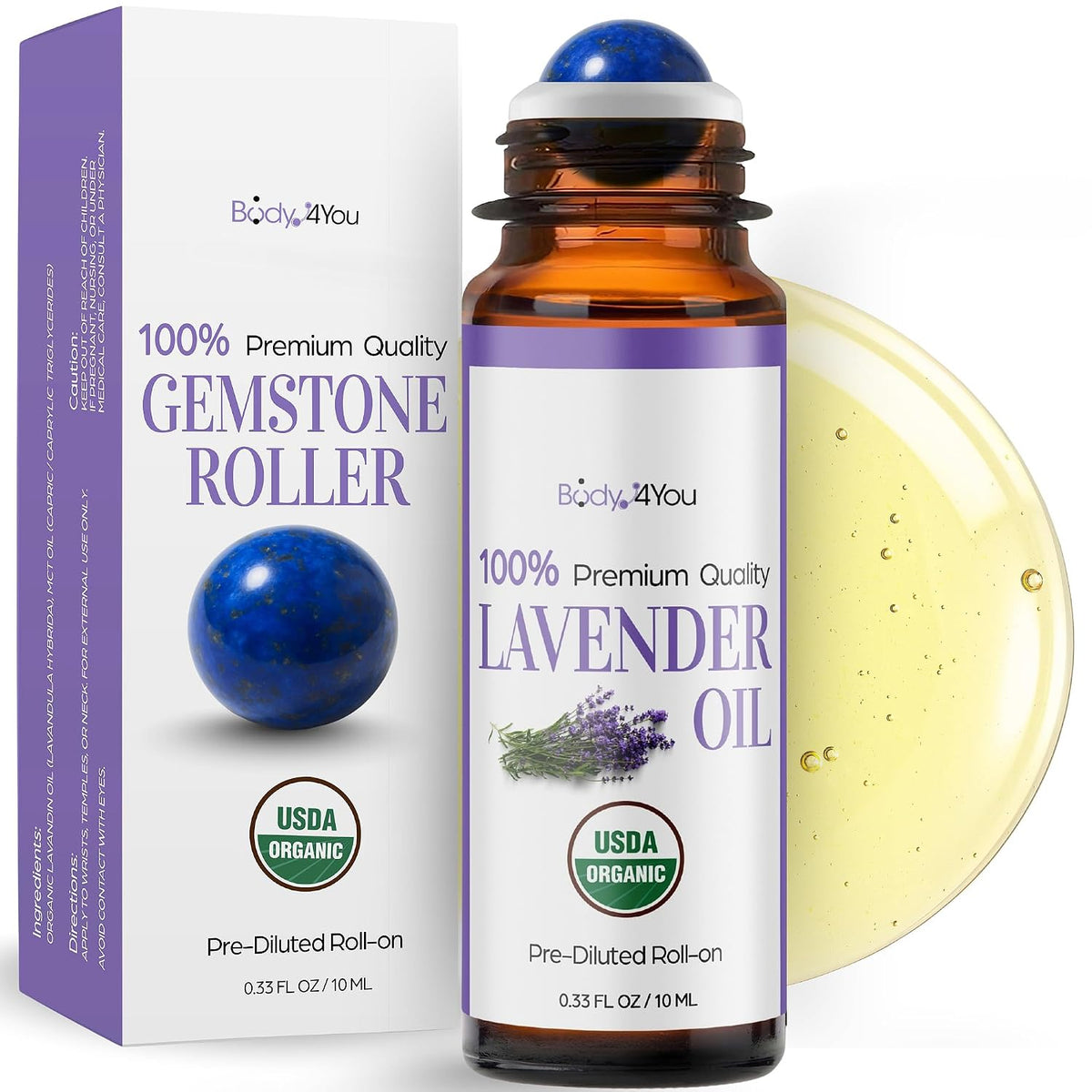 Lavender Gemstone Roll-On