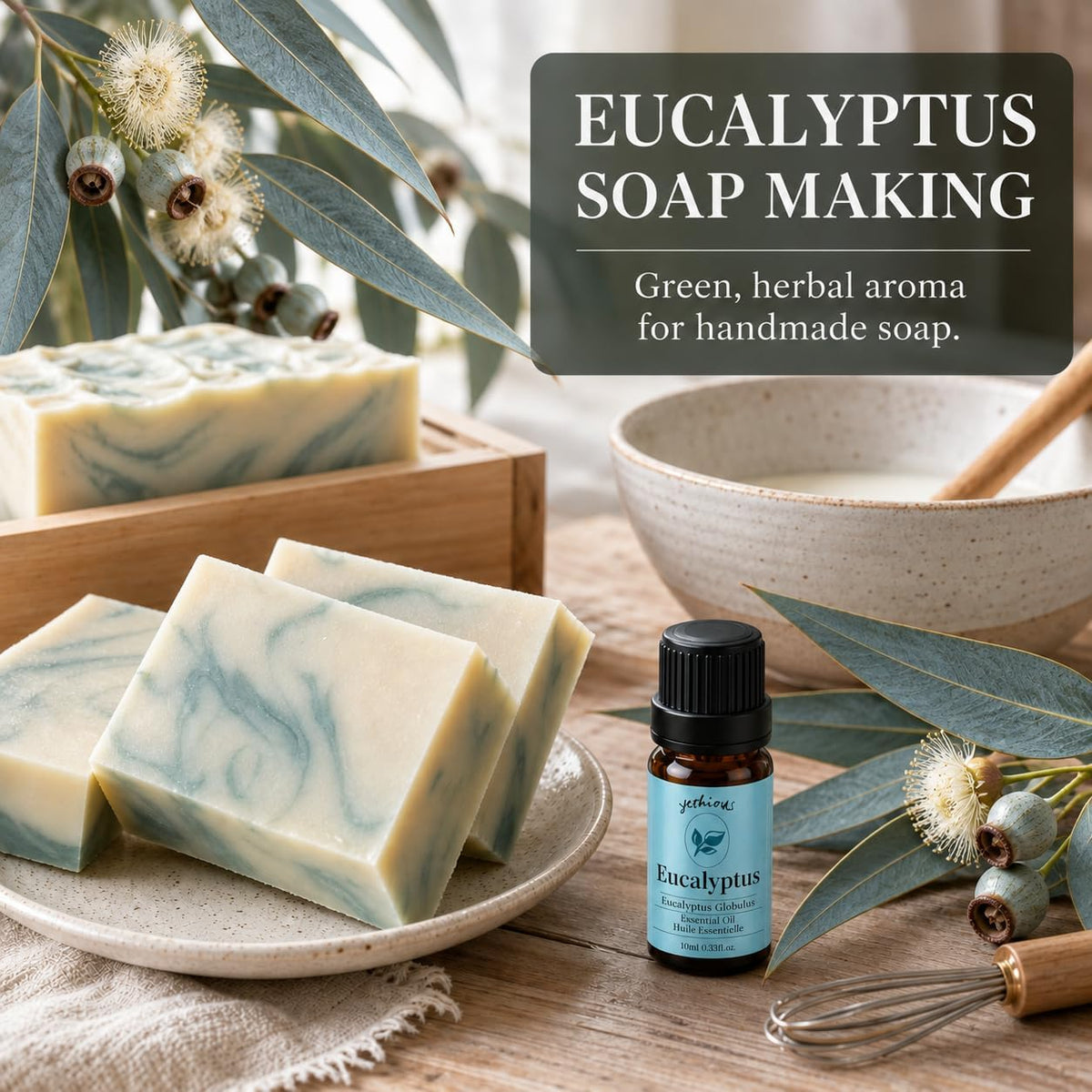 yethious Eucalyptus Essential Oil for Diffuser