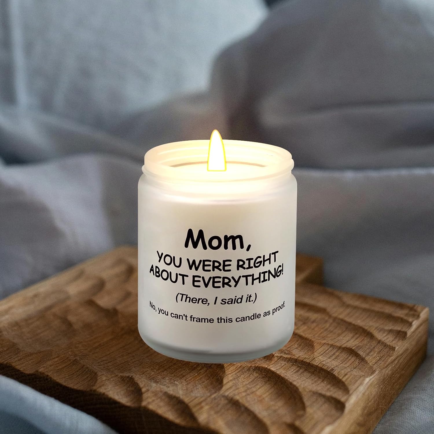 Lihome Mothers Day Gifts for Mom from Daughter Son, Funny Mother's Day, Birthday, Thanksgiving, Christmas Gifts, Vanilla Coconut Candles