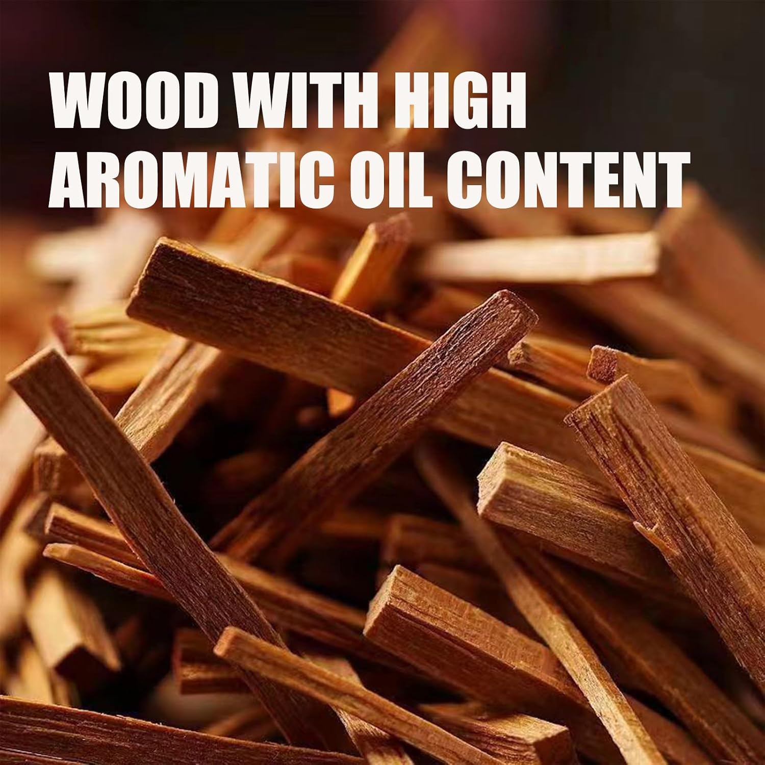 Sandalwood Sticks Wild Harvested High Resin Smudging Stick,Perfect Smudge Stick for Mediation Yoga or Prayer, All Natural Light Scented Sandalwood, Pack of 20 Holy Sticks.