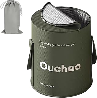 Foot Bath Basin Portable Travel Collapsible Foot Basin Folding Foot Bath Tub Soaking Feet Bucket for Camping Outdoor Washing Green