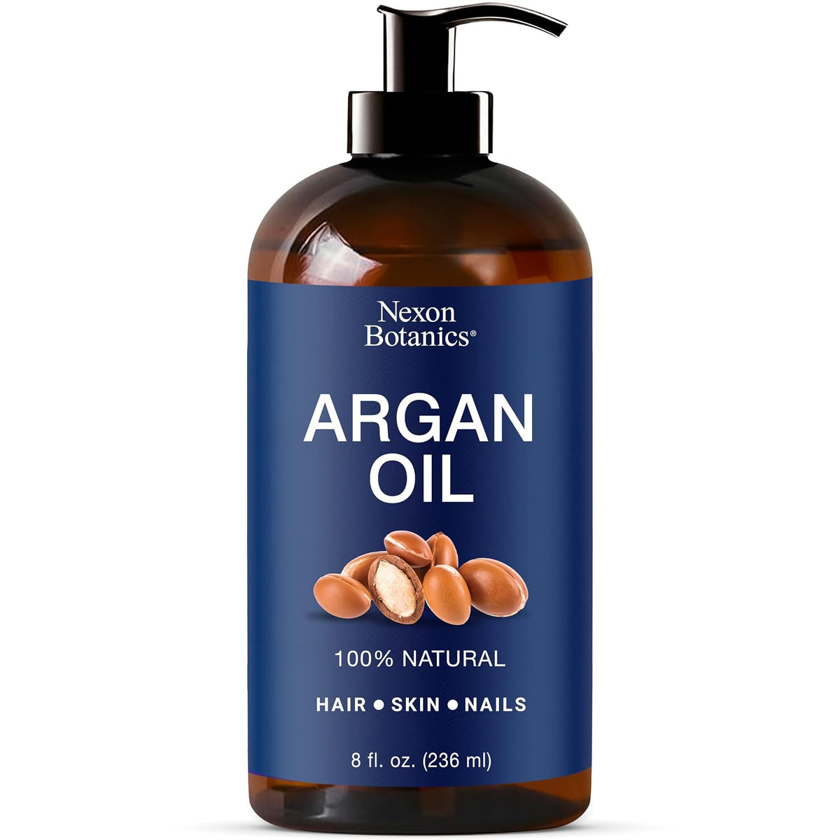 Argan Oil for Hair Growth 8 fl oz - 100% Natural Moroccan Argan oil for Face