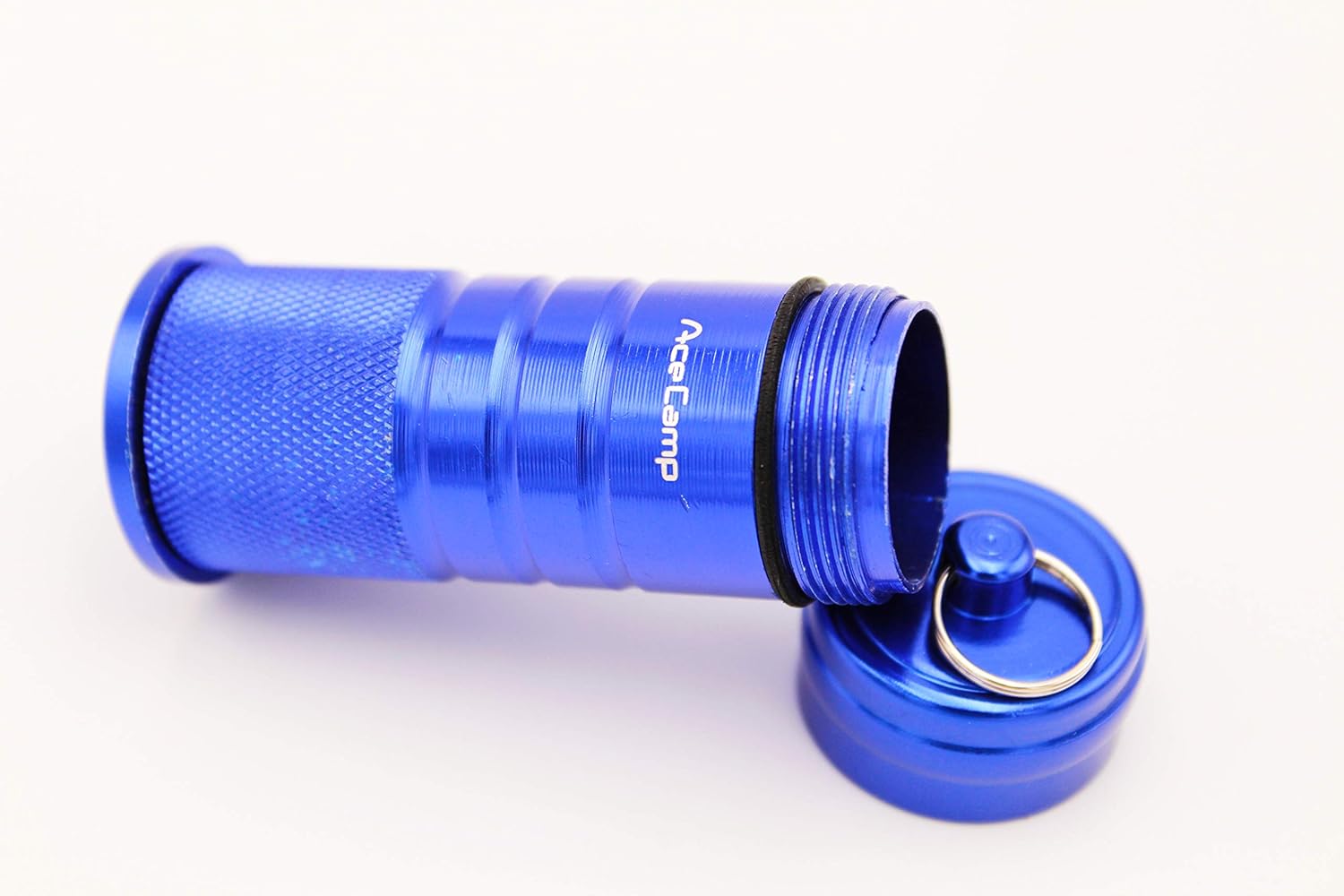 AceCamp Waterproof Matchbox Canister, Airtight Match Container, Watertight Box Keeps Matches Dry for Camping, Survival, Outdoors, Backpacking, Hiking, Campfire, Emergency