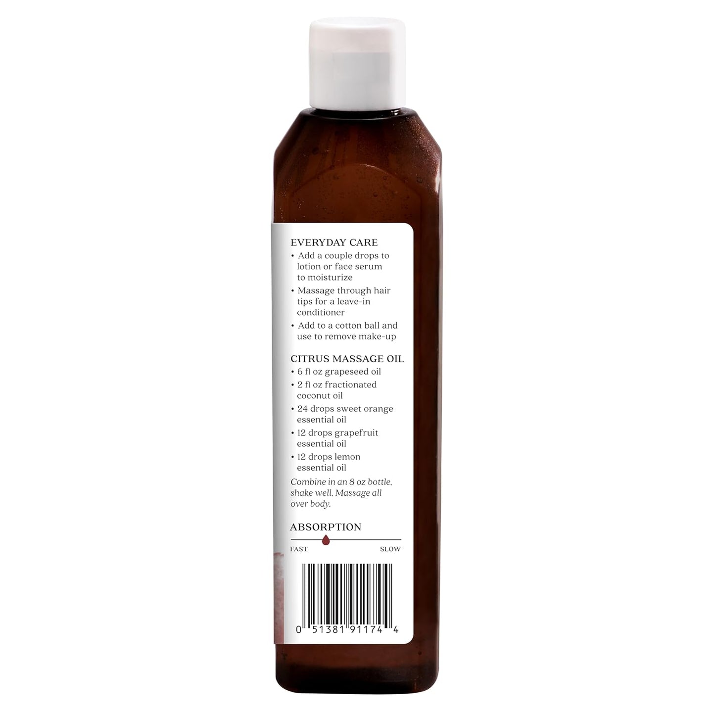 Aura Cacia - Pure Grapeseed Oil | Non-GMO Project Verified | 16 fl. oz.