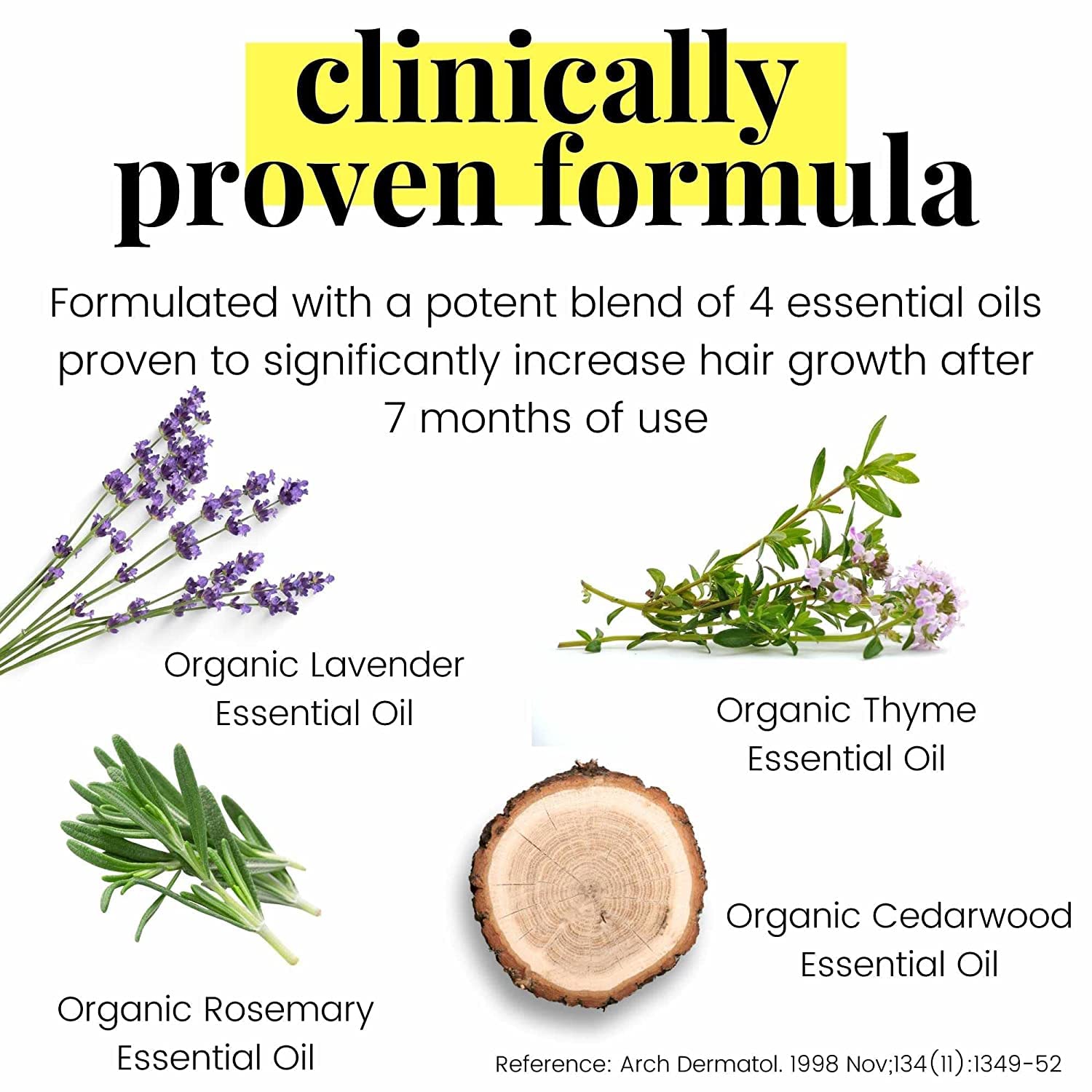 Vegan Mia USDA Organic Rosemary Oil for Hair Growth with Castor Oil & More - Scalp Oil Treatment & Intense Nourishment to Get Healthier, Thicker & Shiny Hair Naturally, 1 fl oz Bottle