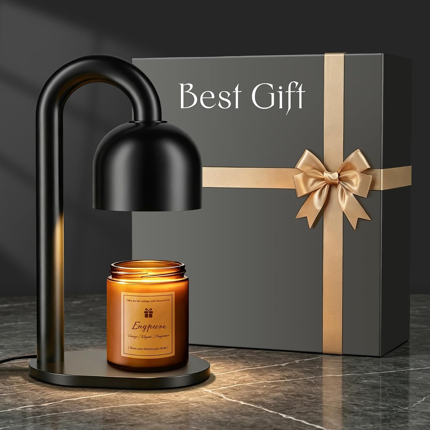 Engpure Candle Warmer Lamp with Timer Dimmer Adjustable Height for New Home Decor, Birthday Gifts for Women,Candle Warmer for Women Mom Mother's Day Gfit