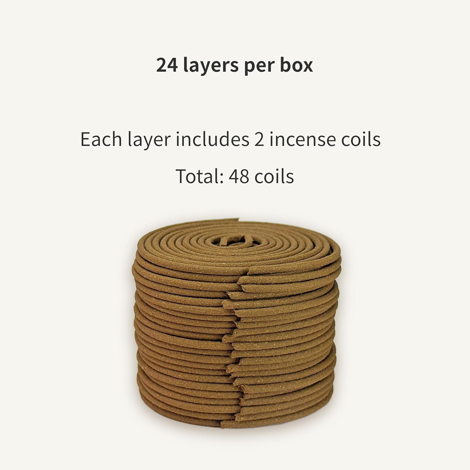 I H INCENSE HOUSE+ – ShinShan Sandalwood Incense Coil · 48 Coils · 3.5–4 Hours · Daily Use · Metal Mesh Incense Holder Included · SS4H (1 Box)
