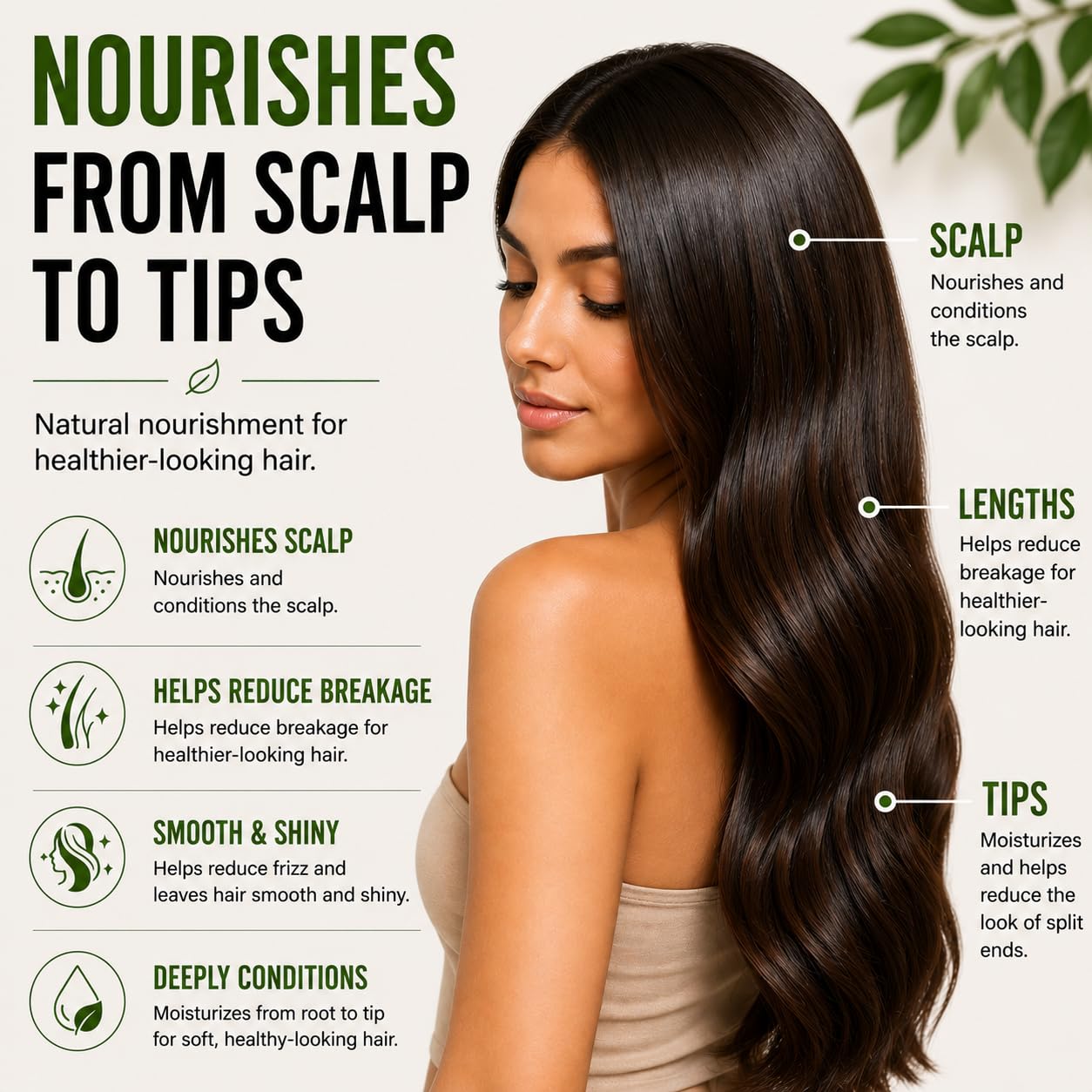 Aria Starr Castor Oil Cold Pressed - 16 FL OZ - 100% Pure Hair Oil For Hair Growth, Face, Skin Moisturizer, Scalp, Thicker Eyebrows And Eyelashes