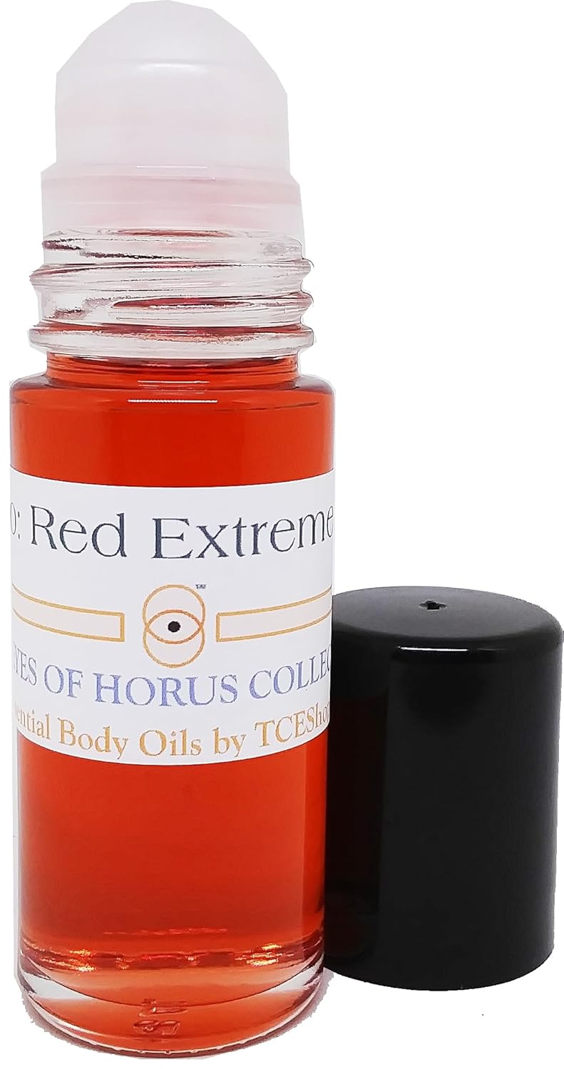 Polo: Red Extreme - Type For Men Scented Body Oil Fragrance [Roll-On - Red - 1 oz.] - ID#31959