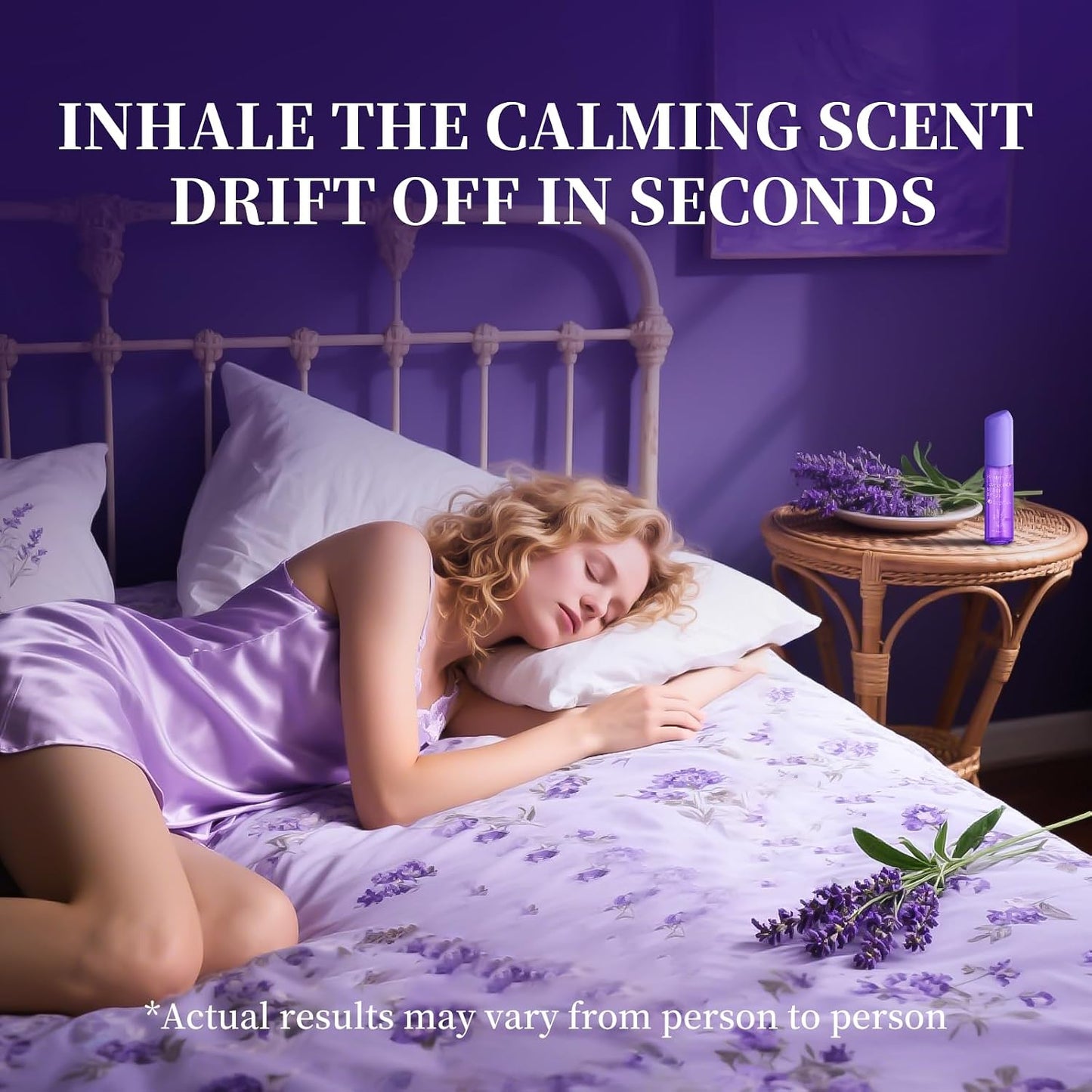 Lavender Restful Sleep Spray - Natural Chemical-Free Sleep Aid with Lavandula Angustifolia Flower Water | 50ml Calming Pillow Mist for Relaxation & Better Sleep