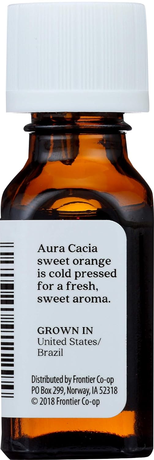Aura Cacia Essential Oils - Sweet Orange - 0.5 oz (15 ml)