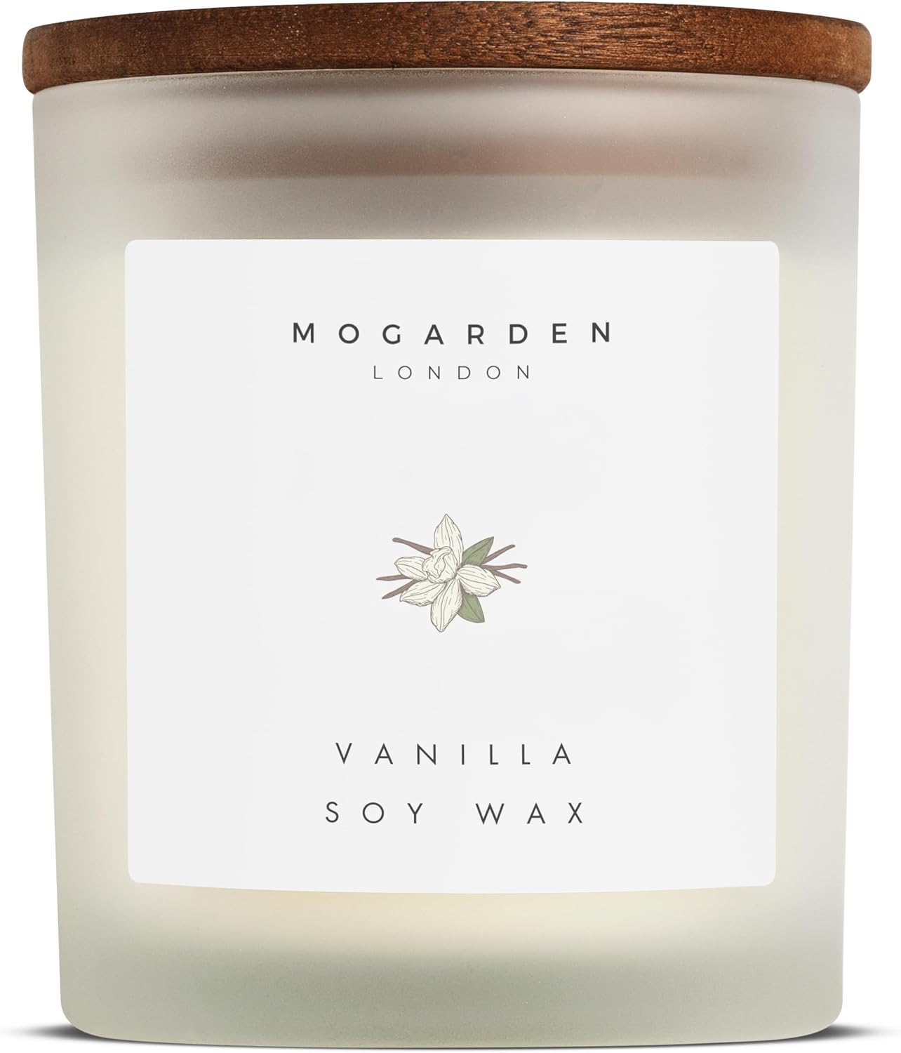 Vanilla Candles for Home, Vanilla Candle Gifts for Women Men, Luxury Highly Scented Pure Soy Wax 7.76oz