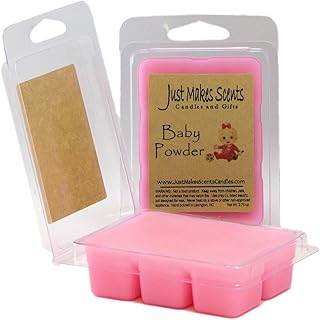 2 Pack - Baby Powder Scented Scented Soy Wax Melts by Just Makes Scents