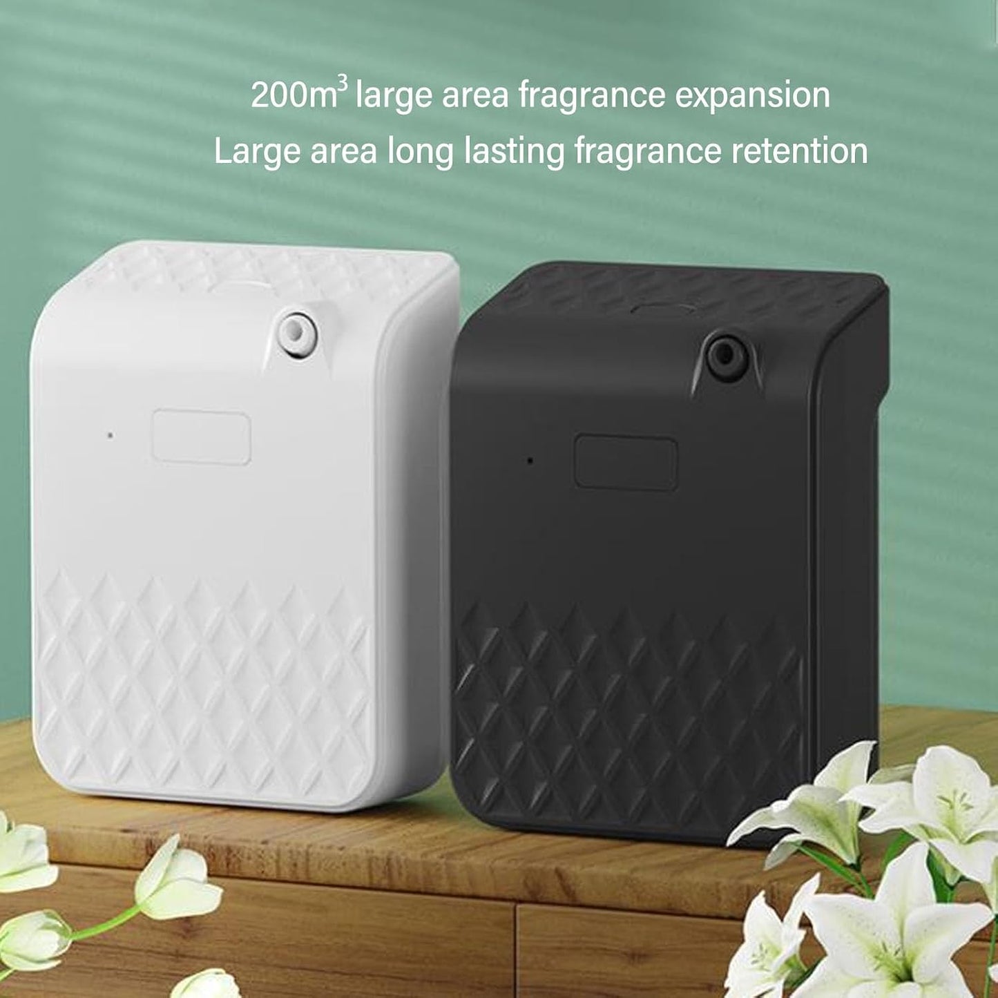 Diffuser for Essential Oil Nebulizer, Scent Air Machine, Diffuser, 140ml Air Aroma Diffuser AB 103 Aromatherapy Diffuser Machine Automatic Fragrance Machine (Black)
